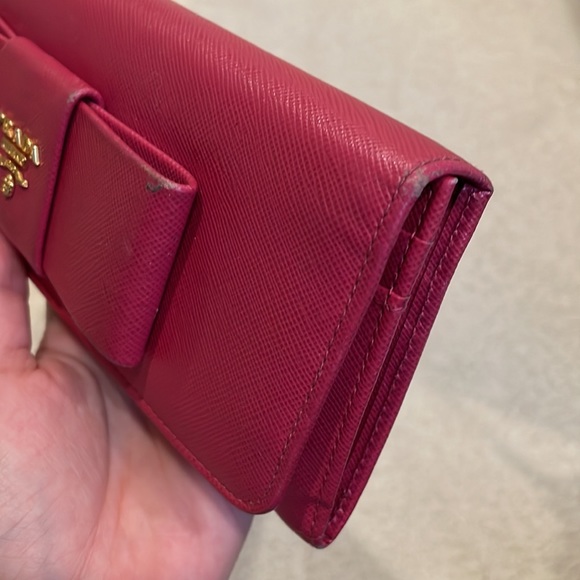 Prada saffiano long wallet - Picture 4 of 12